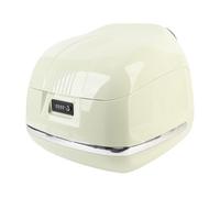 VGEBY Caja Trasera para Motocicletas de 35 litros, Material Resistente a la Lluvia, Diseño Retro Elegante para la Mayoría de Motocicletas y Scooters (Green)