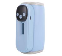 VGEBY Calentador de Biberones, Calentador Portátil Inalámbrico con Pantalla Digital y Luz Nocturna, 11 Ajustes de Temperatura para Alimentación de Bebés, Biberones de 2,56 a 3,15 Pulgadas (BLUE)