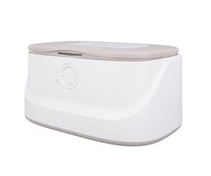 VGEBY Calentador de Toallitas para Bebés, Dispensador Calentador de Toallitas con Temperatura Ajustable, Gran Capacidad con Luz Nocturna para Fácil Acceso por la Noche (GREY)