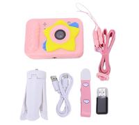VGEBY Cámara para Niños, Cámara Subacuática para Niños a Prueba de Agua de 48 MP IP68 con Pantalla LCD de 2,4 Pulgadas Trípode Correa para la Muñeca para Piscina, Playa, Snorkel,