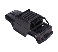 VGEBY Carcasa de Coche RC, Reemplazo de Carrocería de Vehículo de Control Remoto de Mano de Obra Fina Gris Oscuro para SCY 16103, con Construcción de Plástico y Metal de Primera Calidad