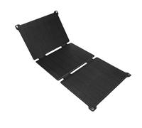 VGEBY Cargador Solar de 30 W, Panel Solar Monocristalino ETFE Plegable Portátil con Chip Inteligente Incorporado para Acampar Al Aire Senderismo Viajes