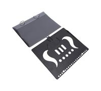 VGEBY Carpeta de Partituras, 5 Carpetas de Hojas de Saxofón Portátil, Livianas, de Plástico, Clarinete, Flauta, Trompeta, para Estudiantes, Profesionales, Banda de Marcha