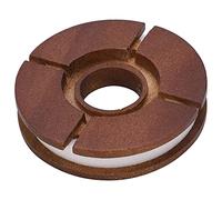 VGEBY Carrete de Hilo de Pesca con Mosca, Almacenamiento de Madera con Núcleo de Espuma para Anzuelos y Líderes, Organizador Ligero para Pescadores