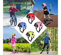 VGEBY Casco de Bicicleta para Niños ABS EPS Casco Protector de 50 a 54 Cm Esfera Ajustable Ventilado Ligero para Niños de 5 a 8 Años Ciclismo Monopatín Andar en Scooter (Pink)