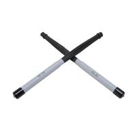 VGEBY Cepillos de Tambor, 1 par de Cepillos de Tambor de Cajón de Nailon Retráctiles con para Actuaciones de Práctica
