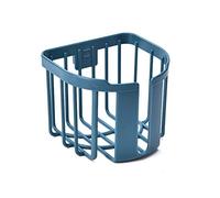 VGEBY Cesta de Papel Higiénico Montada en la Pared, Solución de Almacenamiento Duradera para Cocina y Baño, 4,3 X 5,5 X,3 Pulgadas (Blue)