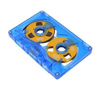 VGEBY Cinta de Casete, Material ABS de Primera Calidad con Ruedas Chapadas en Metal, 50 Minutos para Grabaciones de Voz y Colecciones de Música