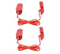 VGEBY Cinta de Correr Cerradura Magnética Abrazadera Fuerte Universal Llave Magnética para Ejercicios Parada Automática Máquina para Correr Reemplazo Material ABS 2.52 X 0.59 Pulgadas para Gimnasio