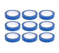 VGEBY Cinta de Pintura, Papel Texturizado, Cinta Adhesiva Azul de 30 M de Longitud para Pintura y Manualidades Automotrices (9 rollos) (9 rollos)