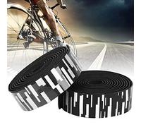 VGEBY Cinta para Manillar de Bicicleta, Absorción de Impactos de PU, Agarre Antideslizante Impermeable para Bicicleta de Montaña de Carretera, 2,1 M de Longitud (#3) (#2)