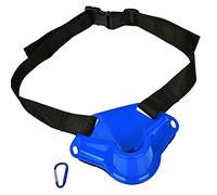VGEBY Cinturón de Cintura de Lucha de Pesca, Soporte de caña de Pescar de Roca de Barco Soporte Ajustable Soporte de Barra de Cintura cinturón Accesorios de Aparejos de Pescado(Azul)