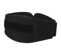 VGEBY Cinturón de Levantamiento de Pesas, Cinturón de Levantamiento de Pesas de Nailon con Espuma Viscoelástica, Hebilla de Metal y Soporte de Gancho Deslizante Ajustable para Entrenamiento en (M)