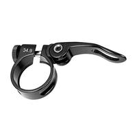 VGEBY Clip de Aleación de Aluminio para Tija de Sillín de Bicicleta, Abrazadera de Liberación Rápida para Bicicleta de Montaña de 34,9 Mm, Accesorio de Ciclismo (Abrazadera de tija de sillín)
