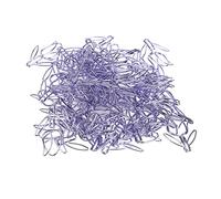 VGEBY Clips de Papel, Clips de Hierro Morados con Diseño de Flores para Oficina y Escuela, 50 Lindos Marcapáginas de Flores de 1,54 X 1,18 Pulgadas