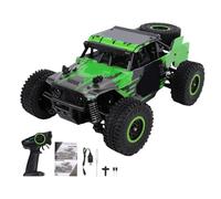 VGEBY Coche de Control Remoto, 1 20 40 KM/H 2,4 GHz Off Road RC Crawler Car con Rueda de Asistencia con Ruedas y Luces LED para Niños y Juegos Al Aire
