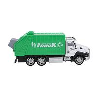 VGEBY Coche Modelo de Aleación 1:42, Juguete de Camión de Basura Sanitario con Piezas Móviles para Regalo de Colección (Camión de Basura de saneamiento)