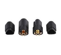VGEBY Conector MT60, par Macho y Hembra de Carcasa de Plástico de Corriente Nominal 60A para Motor RC ESC, con Diseño Antideslizante de Junta Sellada