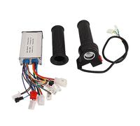 VGEBY Controlador de Velocidad de Motor sin Escobillas para Bicicleta Eléctrica de 24V, 36V y 350W, Empuñadura de Acelerador Giratorio para Bicicleta Eléctrica, Control Sensible