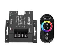 VGEBY Controlador LED, Controlador LED, Controlador Táctil de Música, Controlador de Tira de Luz RGB para Barra Doméstica DC12V-24V, Cadenas de Iluminación