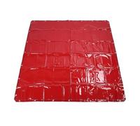 VGEBY Cortina de Soldadura Roja, Pantalla Protectora Retardante, área de Cobertura Grande, Fácil Configuración para Talleres y Sitios Industriales