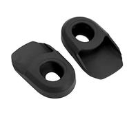 VGEBY Cubierta de manivela de silicona, 2 piezas Protector de cubierta de manivela de bicicleta de silicona Bicycle manivela de brazo Funda protectora Funda protectora para bicicleta Botas de brazo