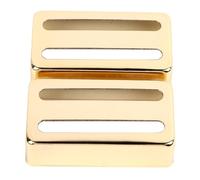VGEBY Cubierta de Pastilla de Latón para Guitarra Eléctrica con Mejor Sonido y Bonito Diseño para guitarristas. Material: Latón - 2 Piezas de Carcasa para Pastilla de Guitarra para Entusiastas de la