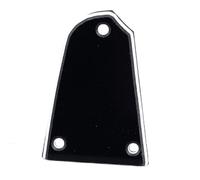 VGEBY Cubierta de Plástico para Varilla de Armadura de Guitarra, 3 Agujeros, Placa de Cubierta de Varilla de Armadura de Forma única para Guitarra Eléctrica, Adecuada para Practicar, Color Blanco