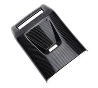 VGEBY Cubierta de Salida de Ventilación Trasera, Moldura ABS Estilo Fibra de Carbono para Isuzu D-MAX 2023-2024, Fácil Instalación, Diseño Protector, Actualización Elegante para el Interior del