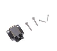VGEBY Cubierta del Eje Trasero de Latón, Cubierta del Eje Trasero RC Galvanizada para SCX30, Pieza de Actualización Resistente de Ajuste Preciso para Orugas RC, Fácil Instalación, 1 con 4 Tornillos