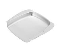 VGEBY Cubierta para Puente de Guitarra, Carcasa Protectora de Aleación de Zinc para Pastilla y Puente de bajo, con Tornillos para Mejorar la Calidad del Sonido y una Fácil Instalación (SILVER)