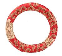 VGEBY Cuenco de Canto, Cuenco de Anillo Cojín para Cuenco de música Lavadora de Tazas de Cristal Cosida a Mano Accesorios para Instrumentos Musicales Playing Accessories