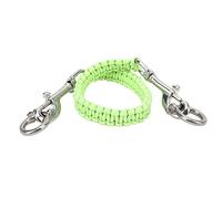 VGEBY Cuerda De La Manija De La Cámara Buceo, Cordón Transporte Cámara Subacuática Noctilucence Cordón Retráctil Resistente A Oxidación(10 * 7 * 5cm-Verde) Diving