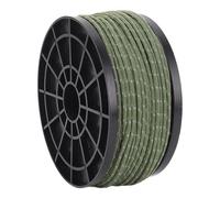 VGEBY Cuerda Paracord de Alta Resistencia, 164 Pies, Utilidad Segura Reflectante para Actividades Al Aire Libre, 2,5mm (DE Verde)