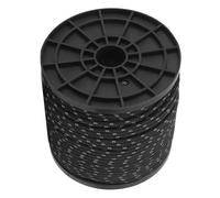 VGEBY Cuerda Reflectante para Acampar, Cuerda de Paracaídas de Poliéster de 164 Pies y 4 Mm con Carrete de Plástico, Fuerza de Tracción de 250 Kg para Toldo de Lona para Tienda de Campaña,