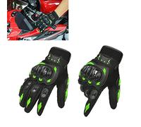 VGEBY de Ciclismo Al Aire, de Bicicleta de Dedos Completos de Nailon Transpirables Antideslizantes con Almohadillas Antiimpacto para Nudillos para Hombres y Mujeres en Clima Frío de Invierno (L)