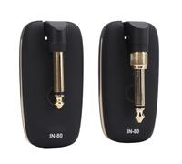 VGEBY de Micrófono de Guitarra Inalámbrico Versátil, 7 Canales, Transmisión de 30-50 M para Guitarristas, Negro