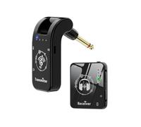 VGEBY de Monitor de Oído Inalámbrico 2.4G, 24 bits 48 KHz Sonido de Baja Latencia Transmisor Giratorio de 282 Grados Receptor de Clip de Cuello Portátil Recargable 10