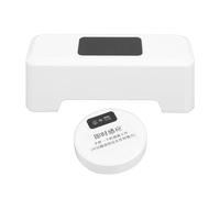 VGEBY Descargador Automático de Inodoro, Sensor Infrarrojo sin Contacto, Fácil de Limpiar para Baño, Construcción Duradera de ABS
