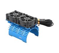 VGEBY Disipador de Calor de Refrigeración del Ventilador del Motor RC, Disipador de Calor del Motor sin Escobillas del Coche RC de 36 Mm 28000 RPM 8,4 V con Cubierta de Ventiladores