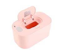 VGEBY Dispensador de Toallitas Húmedas Calefactoras con Cerradura, Función de Humedad, Gran Capacidad para Pañales y Cuidado del bebé, Material de PC, 200x120x98mm (Temperatura constante)