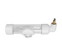 VGEBY Dispositivo Automático para Beber Pájaros, Botella de Agua Confiable para Chinchillas, Hámsteres, Loros, Material Seguro (White)