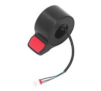 VGEBY Ebikes Throttle ABS Bicicleta Eléctrica Acelerador de Pulgar Acelerador de Dedo Diseño de Raya Elevada Control de Velocidad de Repuesto para E Scooter E Bike Riders