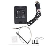 VGEBY Ecualizador LED de ukelele con ecualizador de 2 bandas, amplificador de sonido de alta fidelidad para entusiastas del ukelele, accesorios de instrumentos musicales