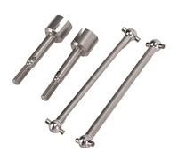 VGEBY Eje de Eje, de Transmisión Trasero Sólido de Acero Inoxidable para Camión de Sólido LOSI 1/8 LMT, Pieza de Actualización de Metal de Alto Rendimiento