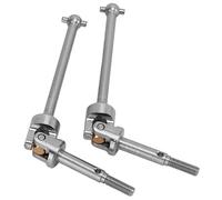 VGEBY Eje de Transmisión CVD Delantero RC, Juego de Ejes de Acero Inoxidable de 2 Piezas con Alta Precisión para LOSI LMT Eje Sólido 1/8 Truck