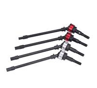 VGEBY Eje de Transmisión Delantero Eje de Transmisión CVD de Acero Duro 4 Piezas 10,5 Cm Piezas de Repuesto Fácil Instalación para Axial SCX10 RC Car Hobby Users Trail Crawling Maintenance