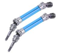 VGEBY Eje de Transmisión Delantero, Eje de Transmisión de Acero para Coche RC para Slash SLA018, Actualización de Alto Rendimiento para Coches RC a Escala 1/10 (Blue)