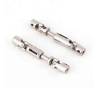 VGEBY Eje de Transmisión RC, 2 Piezas Eje de Transmisión de Automóvil RC 57-70 Mm Eje de Transmisión Universal Modelo Accesorios de Automóvil RC para MN-35 MN-66 B-14 B-24, VGEBYOP2NM5IA7B