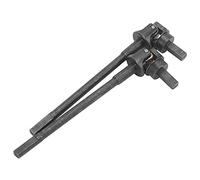 VGEBY Eje de Transmisión Universal Delantero RC, Eje de Transmisión Mejorado de Acero con Estructura de Acero Endurecido para Coche Axial Capra 1.9 UTB 1/10 RC